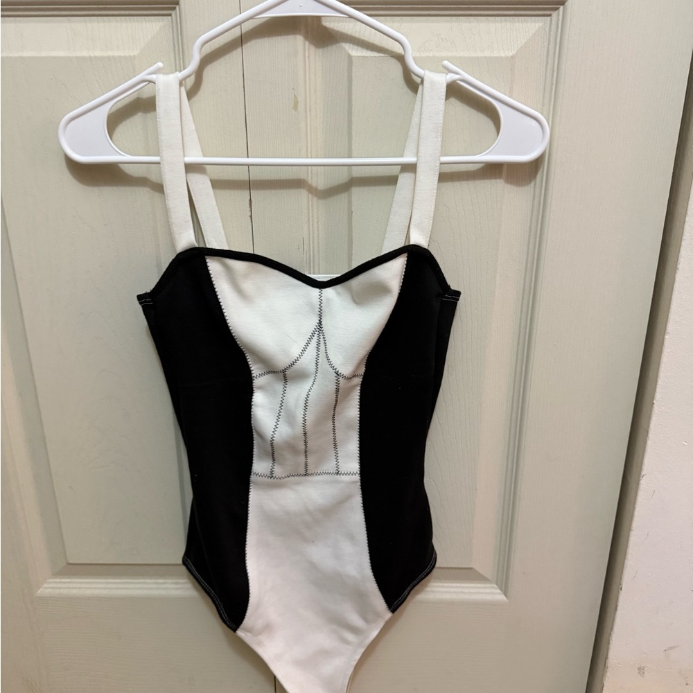 Stylish Black and White Kids One Piece